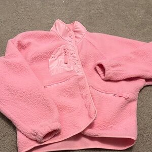 Cozy Pink Fleece Jacket